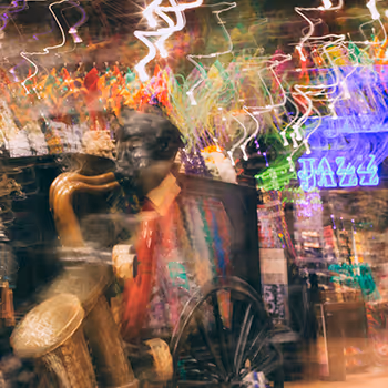 Bourbon Street at Night