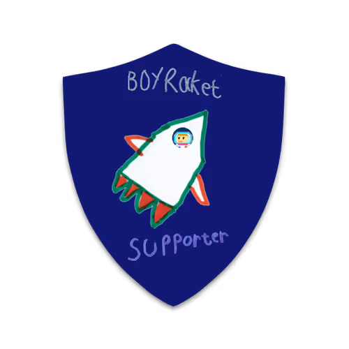 BoyRocket Badges