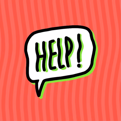 "Help!" for stray cat