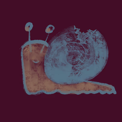 broken snail