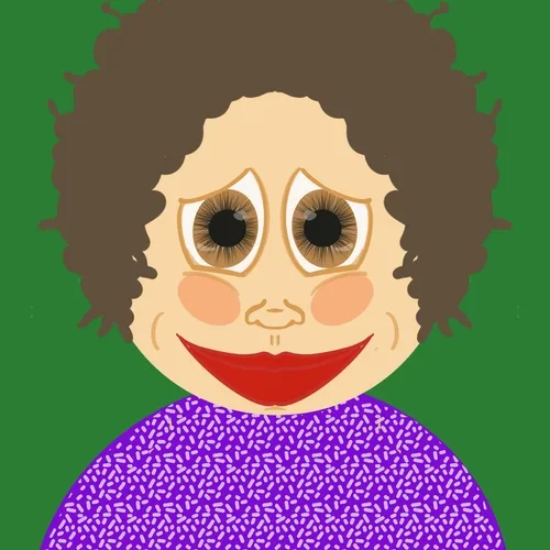 Brown-haired avatar portrait #01