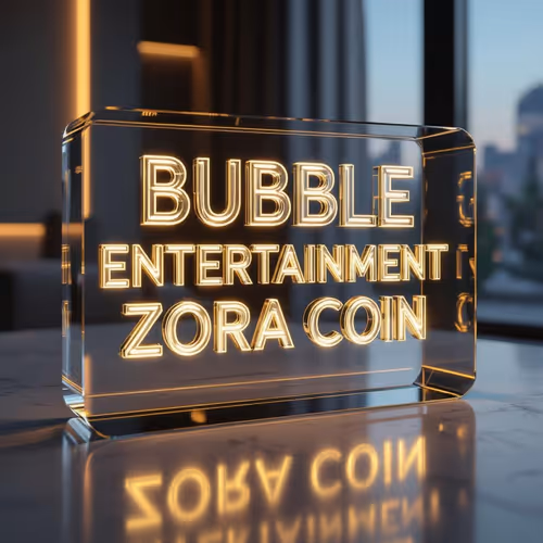 Bubble Entertainment Zora Coin