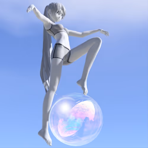 bubble girl2022 - old