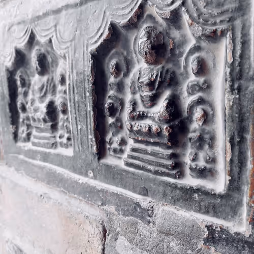 Buddha Statue in Kaifeng Tower, 600 Years History-#3(limited edition)