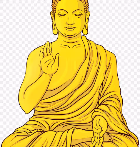 budha drawing