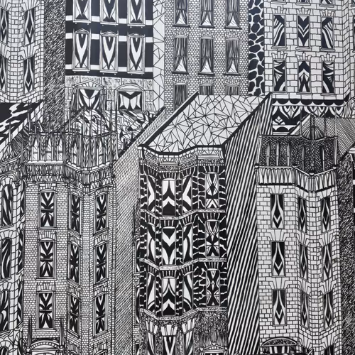 Buildings art - old