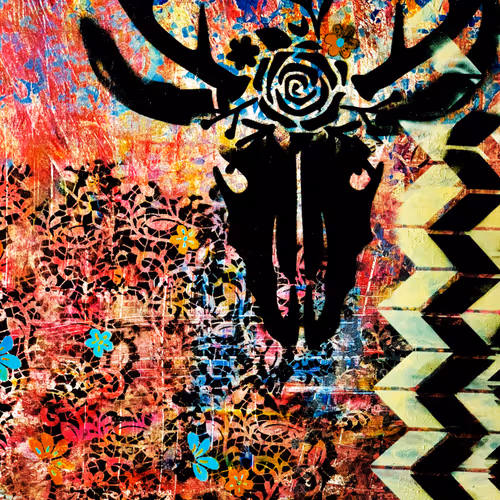 bull head (Stephanie Dillon) - old