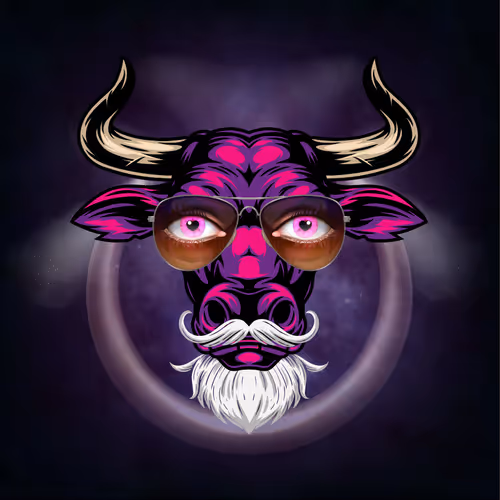 Bulls Tapestry - old