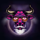 Bulls Tapestry - old