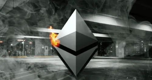 Burning E - old