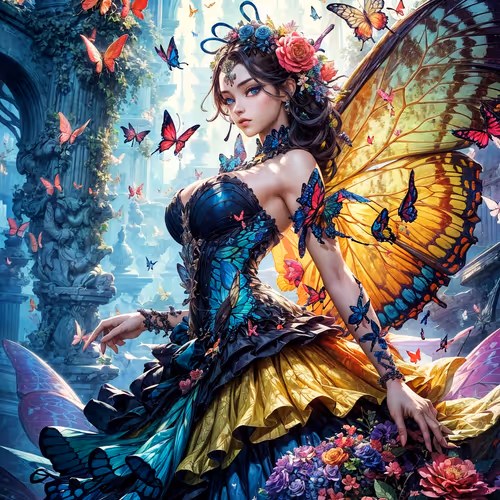 Sayaka's Butterfly Incarnation