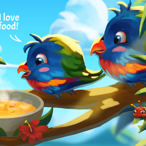 Little Bird Series by Diaco