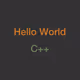 C++ Hello World