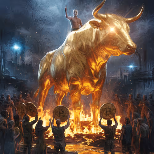 CRYPTO IS BULLSHIT by BEEPLE