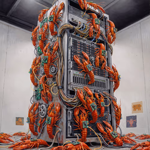 CLAWDBOT SUPER SWARM by BEEPLE