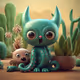 Cactus Cat Devil