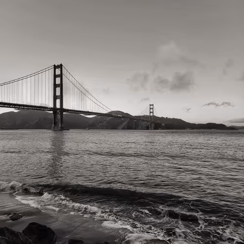 California in black and white