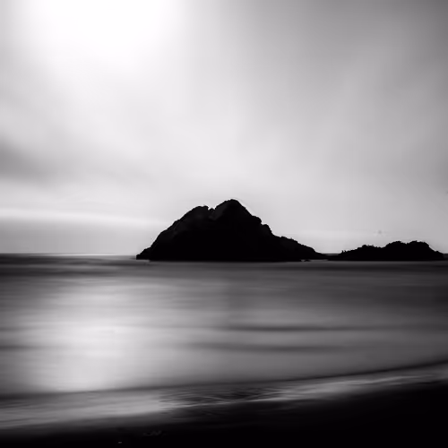 California in monochrome