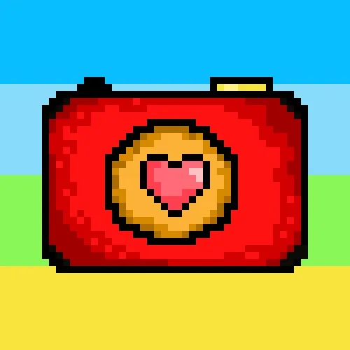 Camera pixel art