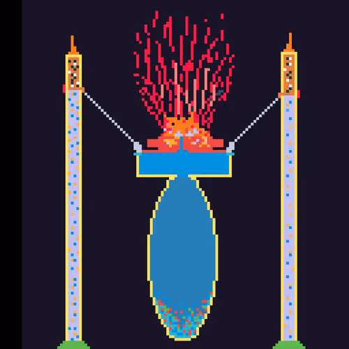 Chandelier Pixelart