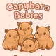 Capybara Babies