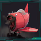 Cartoon 3D aircraft