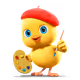 Cartoon Chicken Club
