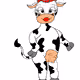 cartoon cow #1 - old