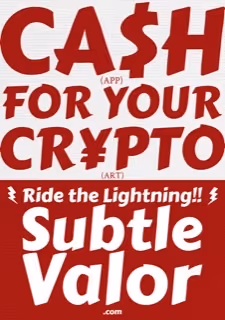 CASH FOR YOUR CRYPTO