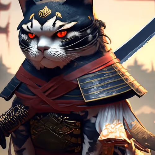 Cat - Neko Samurai