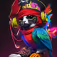 Cat Parrot