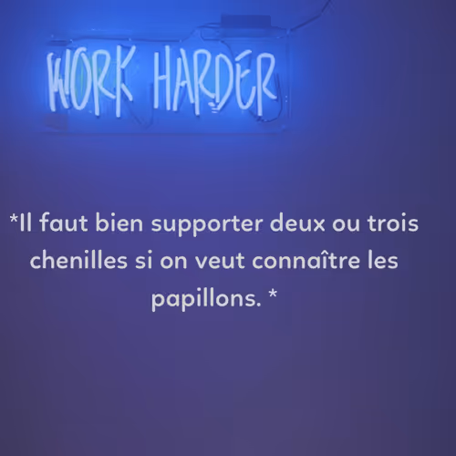 Caterpillar and Butterfly