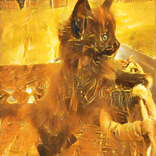 Cat photo art V3