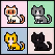 Cats in 8-bits - old