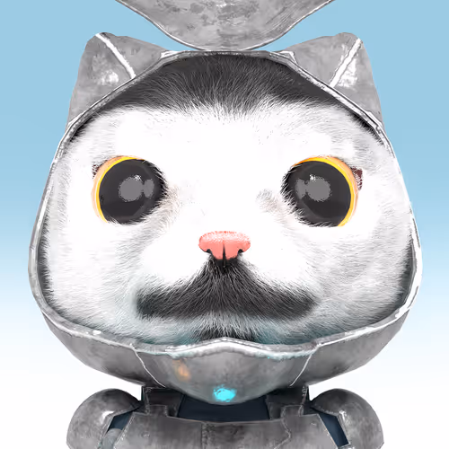 cat superhero - old