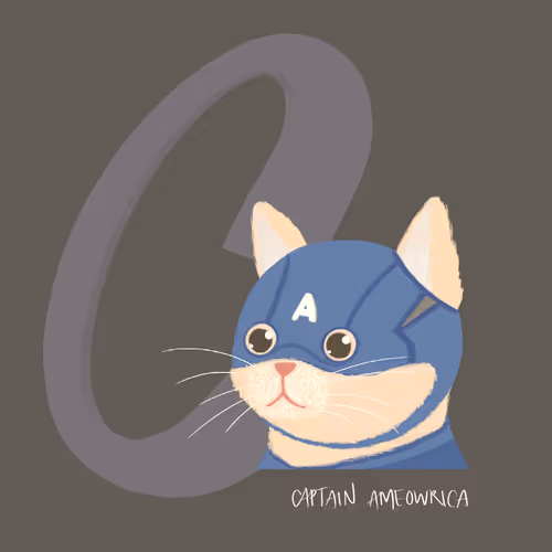 Catvengers by @tabbygingercat