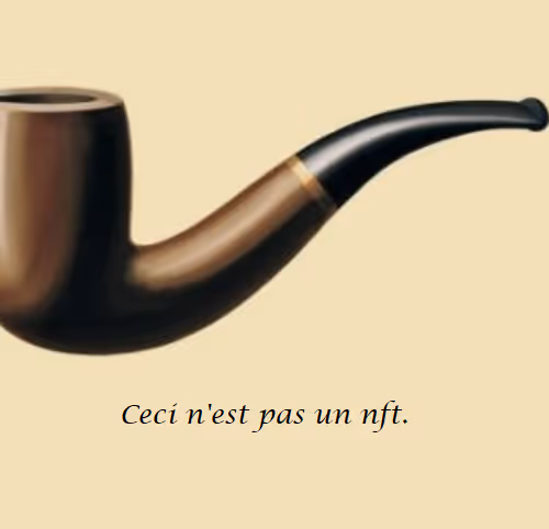 Ceci n'est pas un nft.