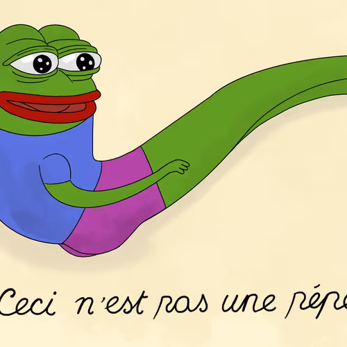 Ceci n'est pas une pepe - old
