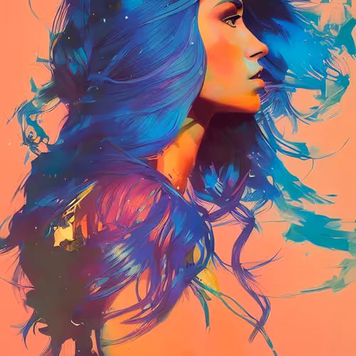 Celebrating woman