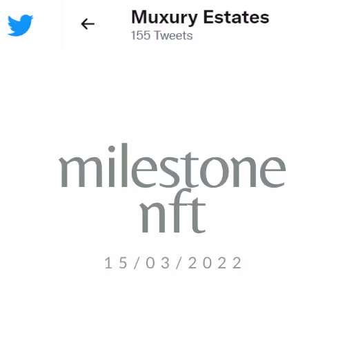 Celebrating Tweet Milestones NFTs - old