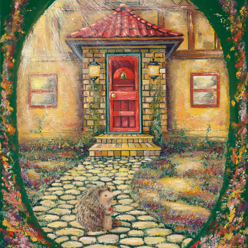 A festive illustration that heals and invigorates - old