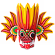 Ceylon Mask art