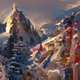 Chalet Mountain abstract