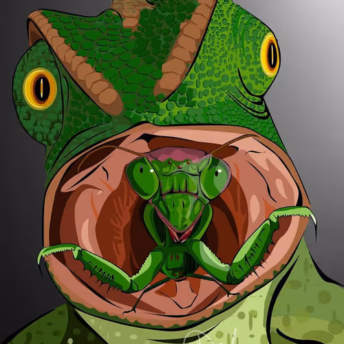 Chameleons Treasure - old