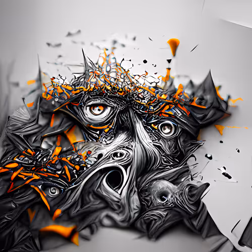 Chaotic Visions of an Artist