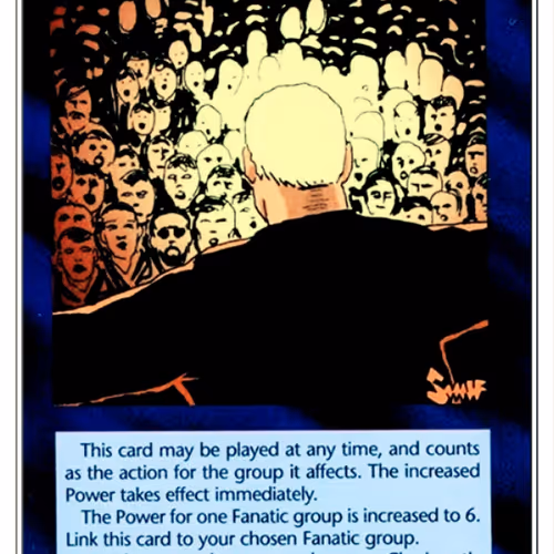 Charismatic Leader - NWO Illuminati Card - old