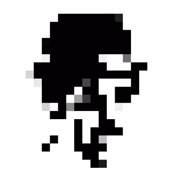 Charlie Chaplin in Pixel Art