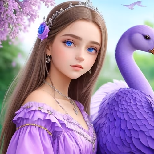 Nocturnal Echoes: Enchanted Embrace of the Princess