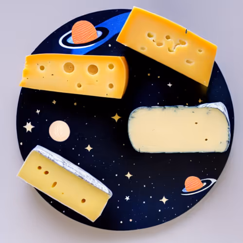 "Cheese" ...in space