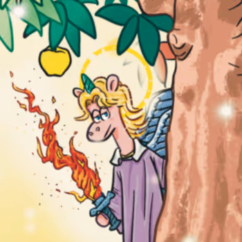 Cherubim under the Tree of Life